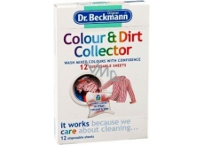 Dr.Beckmann Colour&Dirt Collector lapač barev a špíny 10 kusů