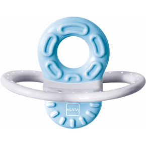 Mam Bite & Relax phase 1 mini teether with various textures 1 piece assorted colors
