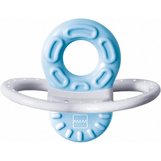 Mam Bite & Relax phase 1 mini teether with various textures 1 piece assorted colors