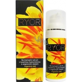 Ryor Argan Oil with Hyaluronic Acid Revitalizing Serum 50 ml