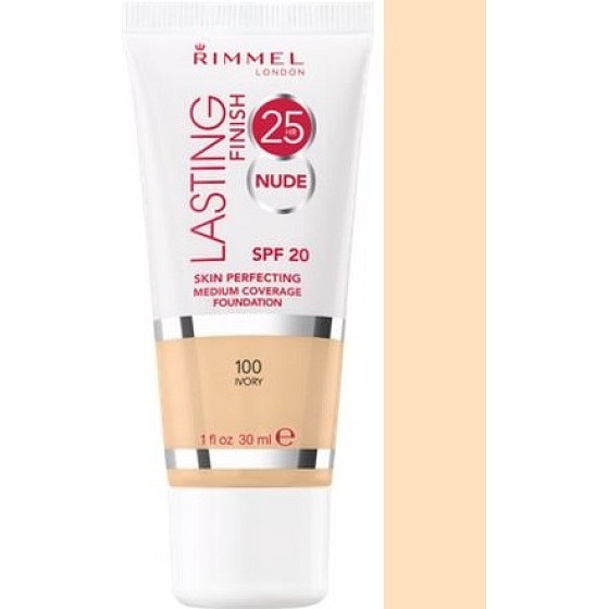 Rimmel London Lasting Finish 25h Nude Makeup 100 Ivory 30ml
