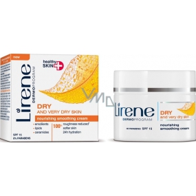 Lirene Healthy Skin + nourishing smoothing cream for dry and very dry skin 50 ml