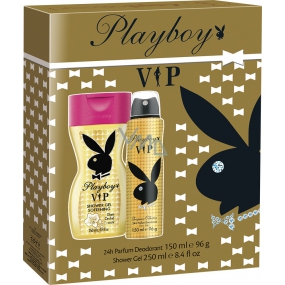 Playboy Vip for Her deodorant spray for women 150 ml + shower gel 250 ml, cosmetic set