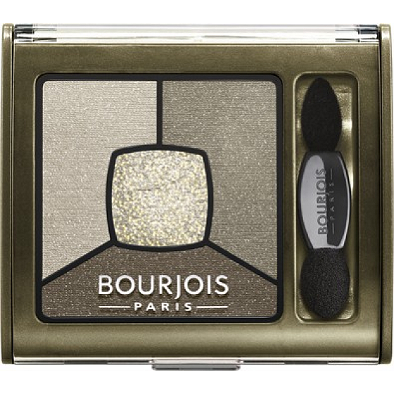 Bourjois Smoky Stories Quad Eyeshadow Palette Eyeshadow 04 Rock This Khaki 3.2 g