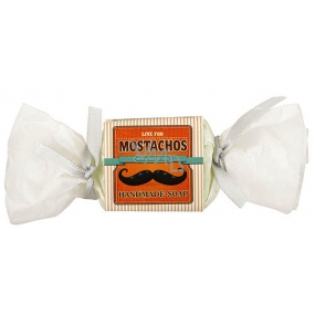 Bohemia Gifts Mostachos with glycerin handmade toilet soap candy 30 g