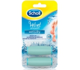 Scholl Velvet Smooth Wet & Dry spare head for rechargeable wireless electric foot file 2 pieces