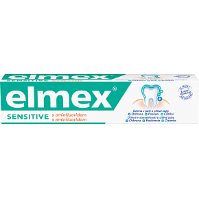 Elmex Sensitive with Aminofluoride Toothpaste, 75 ml Elmex Sensitive with Aminofluoride Toothpaste, 75 ml