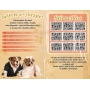 Nekupto Wiper card for the wedding For the wedding anniversary 21.5 x 13.5 cm G 21 3351