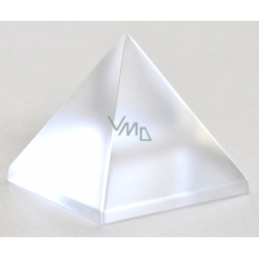 Frosted glass pyramid 50 mm