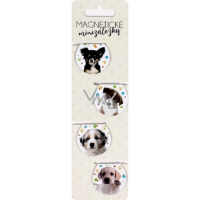 Albi Magnetic Mini Tabs Dogs 4 pieces
