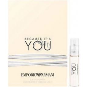 Giorgio Armani Emporio Because Its You Eau de Parfum for Women 1.2 ml with spray, vial