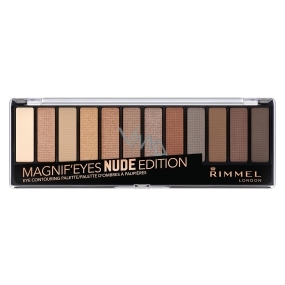 Rimmel London Magnifeyes Eyeshadow Palette 001 Nude Edition 14.16 g