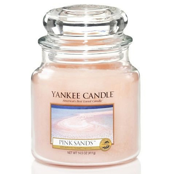 Yankee Candle Pink Sands Classic Scented Candle Medium Glass 411 g