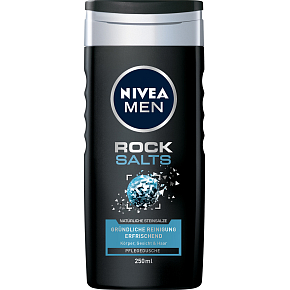 Nivea Men Rock Salt Shower Gel, 250 ml