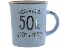 Albi Ceramic mug with the inscription 50 years 320 ml