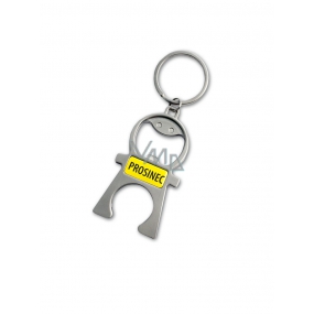 Albi Keyring with a monthly date - opener December 5 x 12 x 0,2 cm