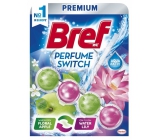 Bref Perfume switch Floral Apple & Water Lily WC block with apple and lily scent change effect 50 g
