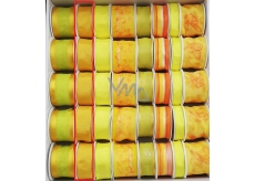 Ditipo Fabric Ribbon with Wire Mustard 3 m x 25 mm