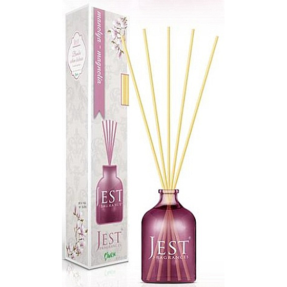 Cimen Jest Magnolia aroma diffuser with natural rattan sticks for gradual release of fragrance 100 ml