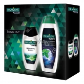 Palmolive Men Sensitive 250 ml men's shower gel + Palmolive Men Invigorating shampoo 350 ml, cosmetic set