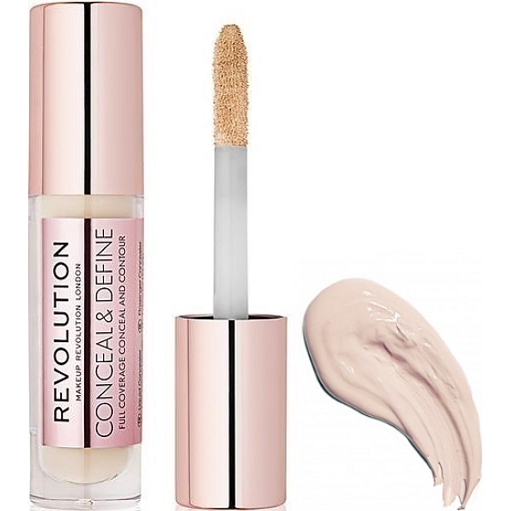 Makeup Revolution Conceal & Define Concealer liquid corrector C3 3.4 ml