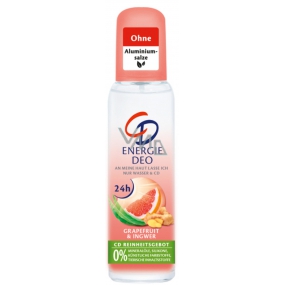 CD Grapefruit and ginger body deodorant antiperspirant glass for women 75 ml