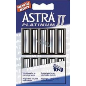 Astra Platinum II spare razors 10 pieces