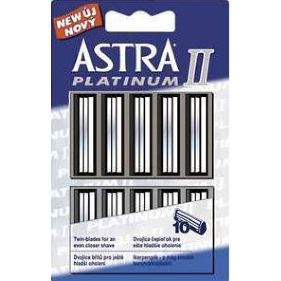 Astra Platinum II spare razors 10 pieces