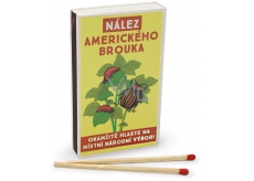 Nekupto Original retro style matches Find an American beetle report immediately to your local National Committee! 45 pcs