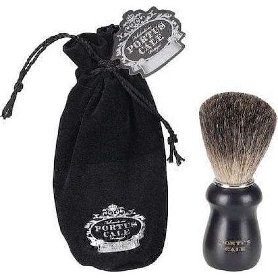 Castelbel Black Edition shaving brush for men 11 cm