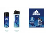 Adidas UEFA Champions League Dare Edition VI deodorant spray for men 150 ml + shower gel 250 ml, cosmetic set