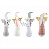 Plush angel with a pointed cap 50 cm for standing 1 piece