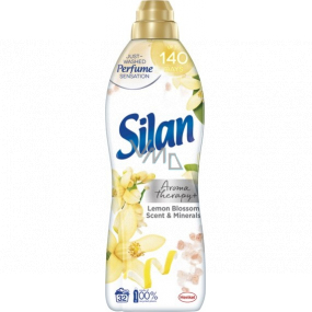 Silan Aromatherapy + Lemon Blossom Scent & Minerals concentrated fabric softener 32 doses 800 ml