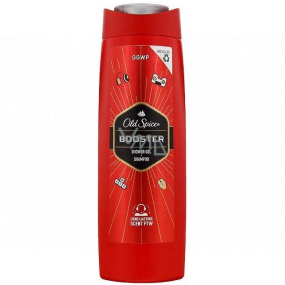 Old Spice Booster 2-in-1 Shower Gel and Shampoo for Men 400 ml
