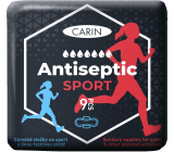 Carin Antiseptic Sport ultra-thin sanitary pads with wings for sports 9 pieces