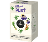 Leros Healthy Skin Hemp blend with violet and burdock to purify and brighten your skin 20 x 1.5 g