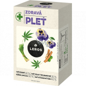 Leros Healthy Skin Hemp blend with violet and burdock to purify and brighten your skin 20 x 1.5 g