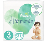Pampers Harmonie size 3, 6 - 10 kg diaper panties 31 pcs
