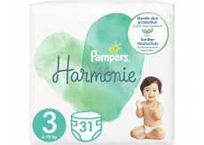 Pampers Harmonie size 3, 6 - 10 kg diaper panties 31 pcs