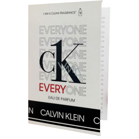 Calvin Klein Everyone unisex eau de parfum 1.2 ml with spray, vial