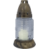 Rolchem Small glass lamp 17 cm 30 g Z05