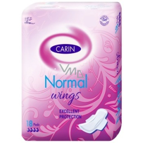 Carin Normal Wings sanitary napkins with wings for normal menstruation 18 pcs
