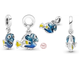 Charm Sterling silver 925 Disney Finding Nemo - Dory, bracelet pendant