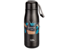 Albi Elegant black thermo bottle 400 ml