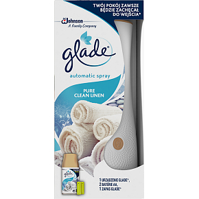 Glade Air Freshener Automatic Pure Clean Linen, 269 ml