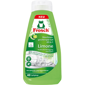 Frosch Eco All-in-1 Lime Dishwasher Gel, 650 ml