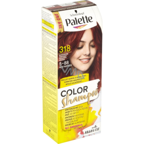 Schwarzkopf Palette Color Shampoo hair color 318 Intense Red