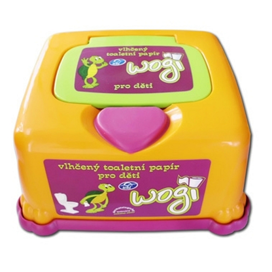 Uni Wogi Wet Toilet Paper Plastic Box 60 Pieces