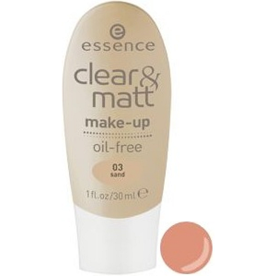 Essence Clear & Matt makeup 03 shade 30 ml
