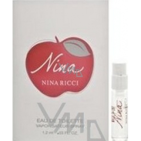 Nina Ricci Nina Eau de Toilette for women 1,2 ml with spray, vial